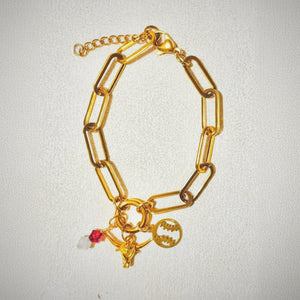 Horns on the Diamond Bracelet