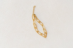 The Chunky Paperclip Chain Bracelet