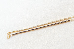 Championship duo bracelets maroon and white