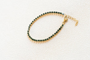 Emerald Tennis Bracelet