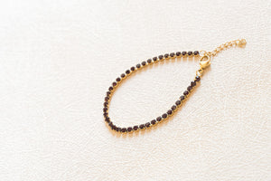 Garnet Tennis Bracelet