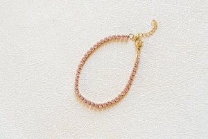 Pink Tourmaline Tennis Bracelet