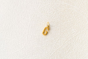 The Classic Letter Charm