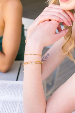 The Mini Paperclip Bracelet