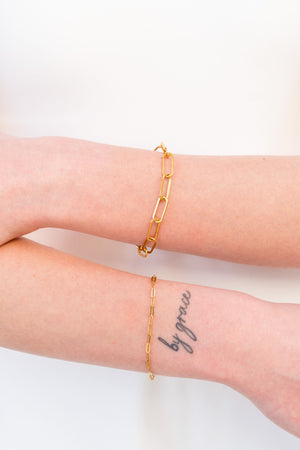 The Mini Paperclip Bracelet