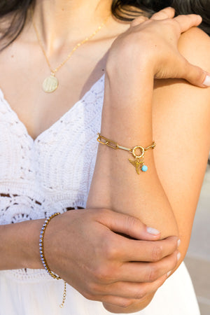 The Hummingbird Sky Necklace