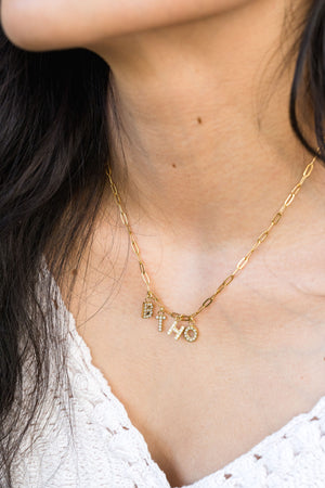 The Maroon and Fight Necklace