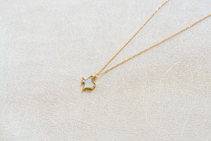 The Forever Texas Necklace on loop cable chain