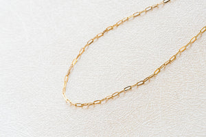 The Mini Paperclip Necklace