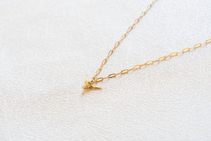 Victory horn on paperclip chain