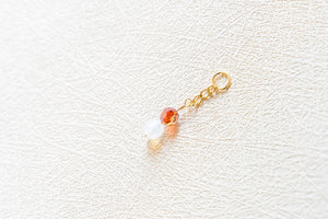 Orange and White Crystal Duets